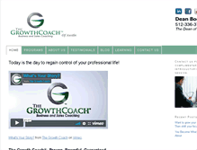 Tablet Screenshot of businesscoachaustin.com